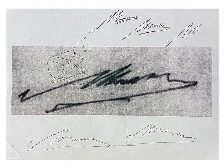 Firmas falsificadas